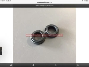 Alfa Romeo Giulietta Spider wiper shaft seals WIPER PIVOT SEAL (2PCS) (SET) - Picture 1 of 3