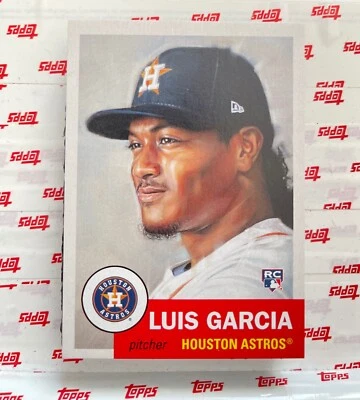 2021 Topps Living Set 451 LUIS GARCIA RC Rookie Houston Astros - Image 1 of 2