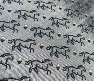PAUL DIONE GREY CIRCLES DRESS SUIT DESIGNER NECKTIE TIE FREE SHIPPING - Picture 1 of 4