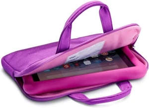 Zipper Protective Sleeve for 7" - 9" Tablet, Purple/Pink, Open Box - Picture 1 of 4