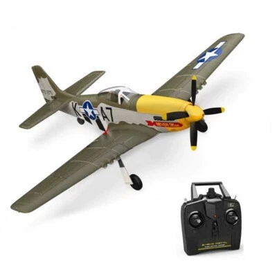 Volantex P-51 Mustang Brushless RC Warbird 500mm Wingspan RTF With 2 Batteries - Image 1 of 4