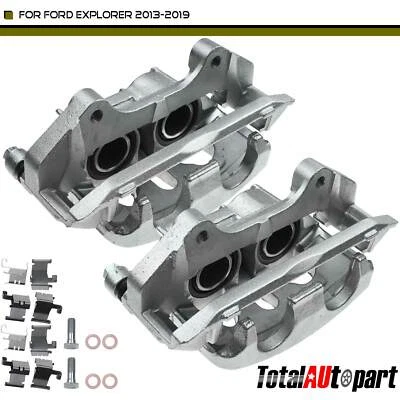 Pinza de freno de disco con soporte para Ford Explorer Taurus Lincoln MKS MKT 2013-2019 Foto 1 de 4