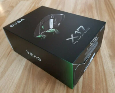 ✅EVGA X17 Gaming Mouse, Wired Black Customizable 16,000 DPI New/Factory Sealed ✅ - Image 1 of 4