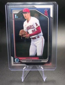 2024 Bowman Draft Chrome REFRACTOR BDC-41 Ryan Johnson Los Angeles Angels - Picture 1 of 2