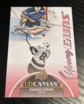 2021-22 Upper Deck Rasmus Kupari Young Guns Canvas  - Image 1 of 2