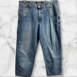 Pantalones de mezclilla vintage Lee Pipes holgados Jnco adulto talla 36 35x30 - Imagen 1 de 6