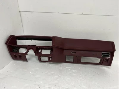 1971 72 福特 Galaxie LTD 完整红色仪表板上下清洁修饰 — 第 1/4 张图片