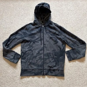 Polo Ralph Lauren Hoodie Mens Medium Camo Performance Full Zip Sweatshirt Pony - Picture 1 of 10