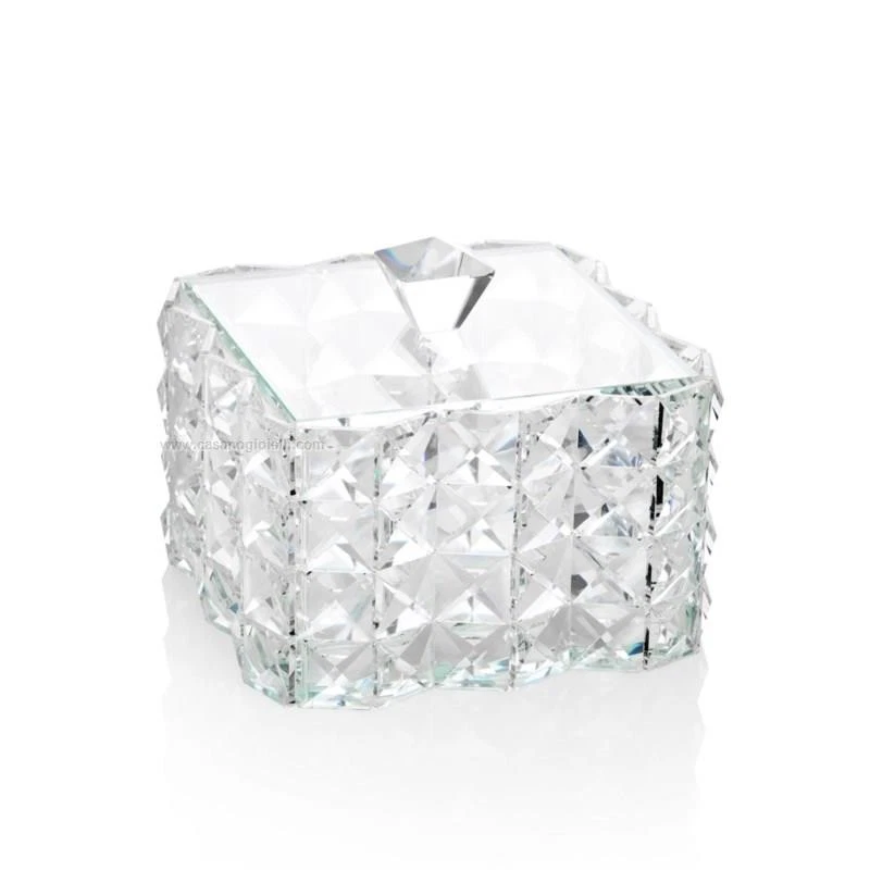 Scultura Da Tavolo Ottaviani Scrigno In Cristallo Home Collection 800527 - Immagine 1 di 1