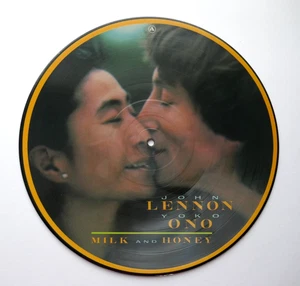 JOHN LENNON / YOKO ONO LP ' MILK AND HONEY ' ORIGINAL PICTURE DISC 1984 - Picture 1 of 2