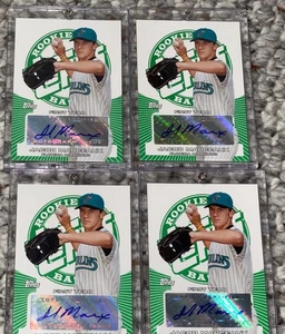 2005 Topps Rookie Cup Autogramm Jacob Marceaux #155 grün #/99 Menge 4 - Bild 1 von 3