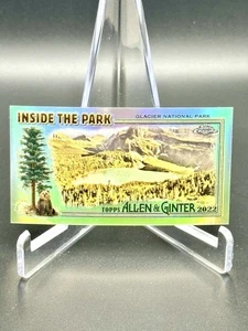 Allen & Ginter 2023 cromato all'interno del parco ITP-6 Glacier National Park - Foto 1 di 2