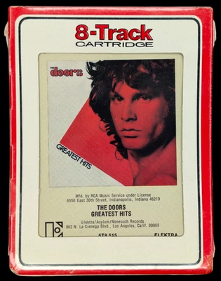 SEALED, The Doors – Greatest Hits 5T8 515, 8-Track Cartridge, Stereo, US, 1980 - Image 1 of 4
