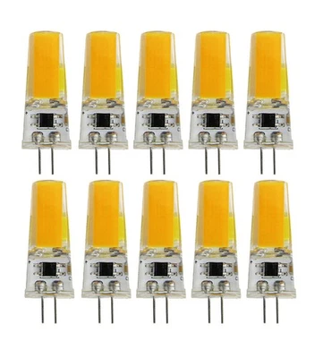10x 5W G4 LED Bulbs Warm/Daylight White for Chandelier Landscape Light 110V/12V - Image 1 of 4