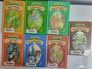 7 FOLK TALES FROM AROUND THE WORLD CHILDREN’S BOOK LOT BY STECK-VAUGHN - 1990 - Picture 1 of 15