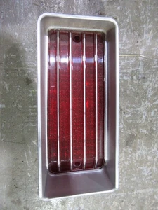 1970 Chevrolet Caprice LEFT side tail light lens cover no chrome edge trim - Bild 1 von 5