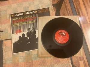 VAN CLIBURN Rachmaninoff: Concert No.3 - 24S Red Dog RCA Victor LSC-2355 MINT - Picture 1 of 4