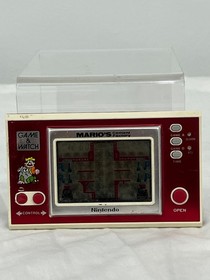 1983 Nintendo Game&Watch MARIOS Cement Factory good working Condition Works
