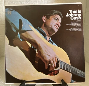 Johnny Cash This Is Johnny Cash 1969 Country Folk Vinyl Record 33 12" HS 11342 - Picture 1 of 12