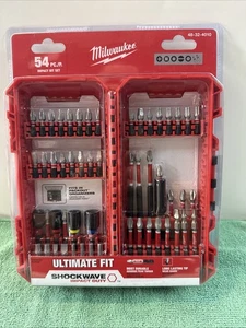 NEW Milwaukee Tool 48-32-4010 54 Pc. Shockwave Impact Duty Driver Bit Set - Picture 1 of 10