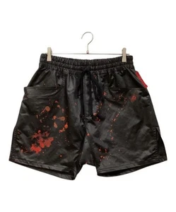 Pantalones Cortos Splash Pintados Para Hombre Ropa de Surf Resistente al Agua Negro M - Imagen 1 de 5
