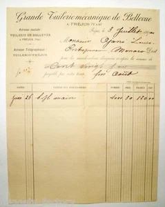 Facture 1900 tuiles / Frejus pour Monaco ( 015 ) - Picture 1 of 1