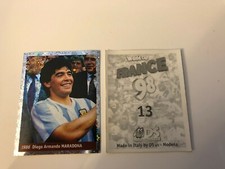 MARADONA FOIL STICKER WORLD CUP 1986 RARE ARGENTINA PANINI LIKE 1998 EDITION