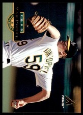 1994 PINNACLE TODD VAN POPPEL OAKLAND ATHLETICS #357