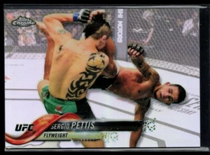 2018 Topps Chrome UFC Refractor #98 Sergio Pettis - Picture 1 of 2