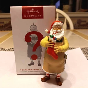 HALLMARK TOYMAKER SANTA SURPRISE 2023 MYSTERY CHRISTMAS KEEPSAKE ORNAMENTS - Picture 1 of 1