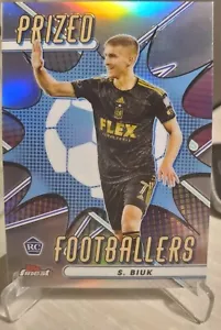 2023 Topps Finest MLS STIPE BIUK RC PRIZED FOOTBALLERS LAFC #PF-7 - Picture 1 of 2
