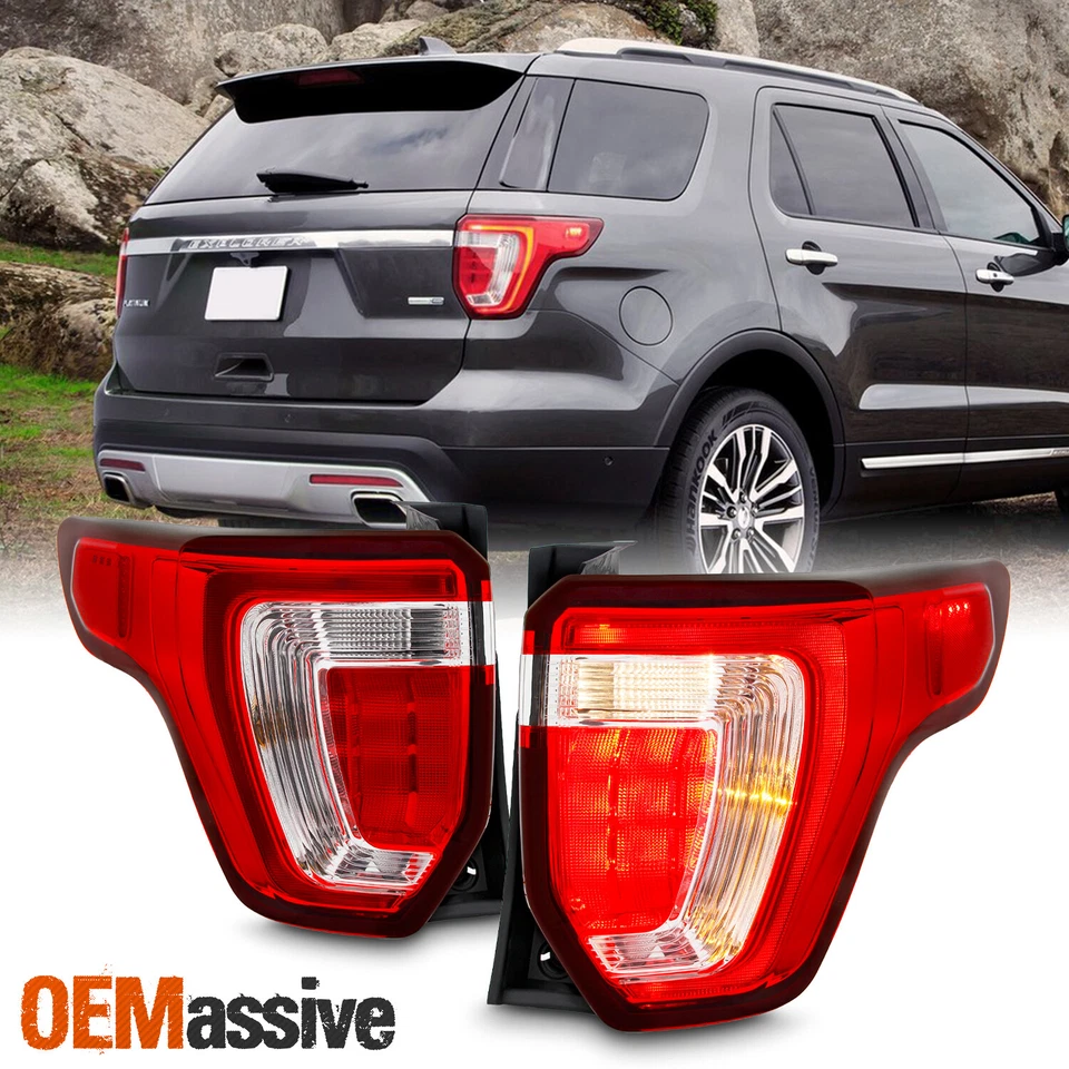 Para Ford Explorer Base 2011-2019|Limitado|Platino|XLT LED Luz Trasera Izquierda+Derecha Foto 1 de 4