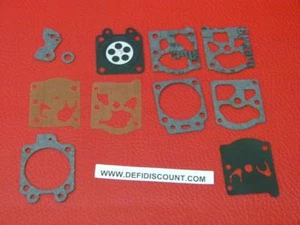 Kit membrane et joints 11 pièces carburateur D20-WAT Husqvarna Echo Homelite - Picture 1 of 1