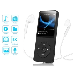 Bluetooth MP4/MP3 Lossless Music Player FM Radio Recorder Sport Support 128GB - Picture 1 of 9