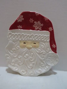 ETICHETTA PIATTO BISCOTTI/DESSERT BABBO NATALE MARCA - Foto 1 di 6