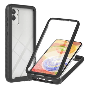 Custodia telefono antiurto per Samsung Galaxy A04 corpo intero + protezione schermo - Foto 1 di 19
