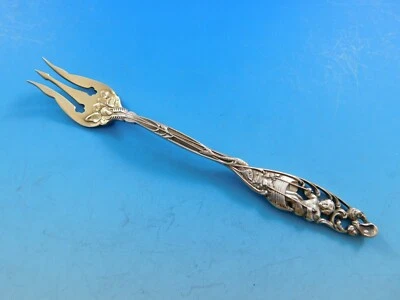 Labors of Cupid by Dominick and Haff Sterling Silver Cocktail Fork GW 5 1/2" - Image 1 of 4