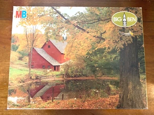 Milton Bradley 1984 Big Ben 1000 Pc Jigsaw Puzzle 4962-15 NEW SEALED Vermont - Picture 1 of 10