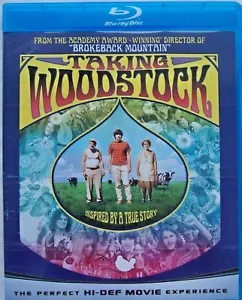 Taking Woodstock - The Story Of Elliot Tiber (Blu-ray, 2009, LN) Demetri Martin - Foto 1 di 3