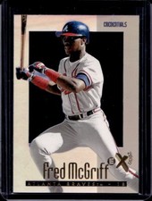 1997 Fleer EX 2000 Fred Mcgriff Credentials #203/299 Braves