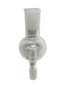 WILMAD 29/42 19/22 100mL Glass Rotary Evaporator Bump Trap Adapter 3mm LG-6881 B - Picture 1 of 7