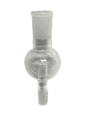 WILMAD 29/42 19/22 100mL Glass Rotary Evaporator Bump Trap Adapter 3mm LG-6881 B - Image 1 of 4