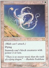MTG magic cards 1x x1 Light Play, English Sunweb 6th Edition