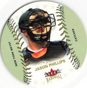 Tarjeta de béisbol Jason Phillips 2003 con inserto dorado platino Fleer #62 - Imagen 1 de 2