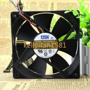 1pc AVC DA12025B12L P005 12cm 12025 12V0.3A 4-wire Double Ball Cooling Fan - Picture 1 of 3