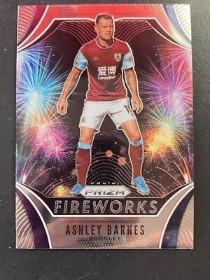2020-21 Panini Prizm Premier League Fireworks Ashley Barnes Burnley #4 epl - Image 1 of 3