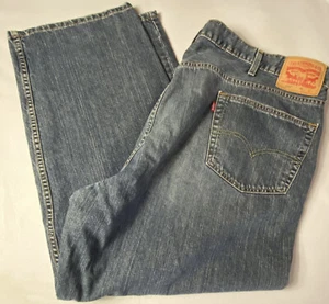 Jeans Levis 550 para hombre lavado medio 5 bolsillos azul denim 50 x 27,5 - Imagen 1 de 11