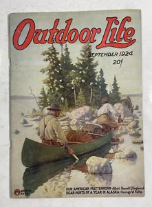 Outdoor Life: September, 1924, Cover Art by Osborne Mayer, Vol. 54, No. 3 - Picture 1 of 9