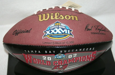 Vintage SUPER BOWL XXXVII Wilson Tampa Bay Buccaneers Limited Ed FOOTBALL New Cover