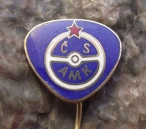 Czechoslovakia CS AMK Automotoklub AAA Association Car Club Members Pin Badge - Picture 1 of 3